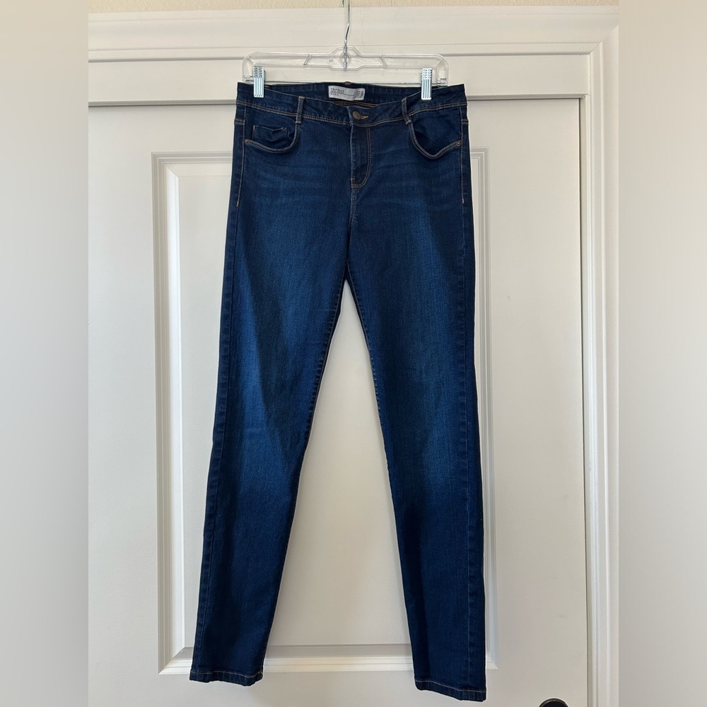 Zara Blue Skinny Jeans Classic Fit